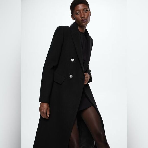 Mango Wool Coat - Picture 3 of 12